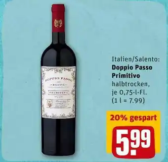 REWE Doppio passo primitivo Angebot