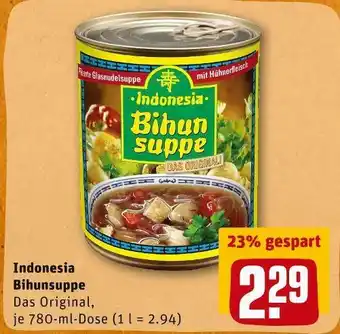 REWE Indonesia bihunsuppe Angebot