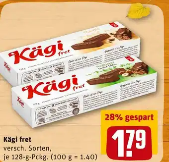 REWE Kägi fret schokowaffeln Angebot