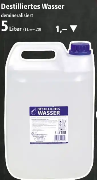 Thomas Philipps Destilliertes Wasser 5L Angebot