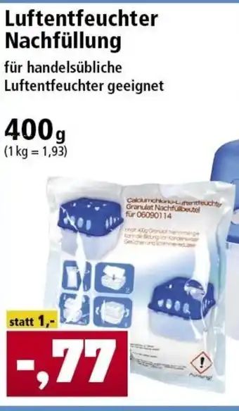 Thomas Philipps Luftentfeuchter Nachfüllung 400g Angebot