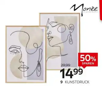 XXXLutz Monee kunstdruck „gesicht“ Angebot