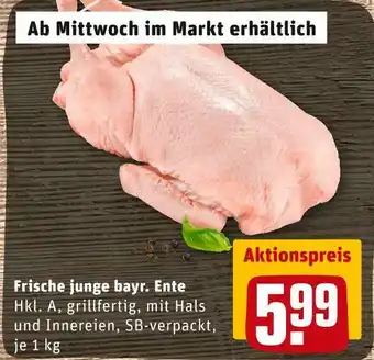 REWE Frische junge bayr. ente Angebot