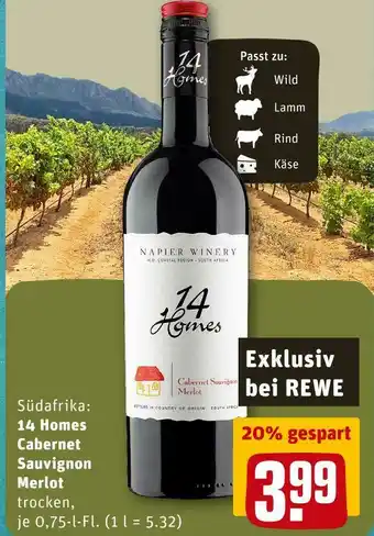 REWE Rotwein Angebot