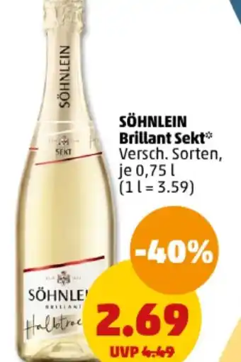 PENNY SÖHNLEIN Brillant Sekt 0,75 l Angebot