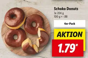 Lidl Schoko donuts Angebot