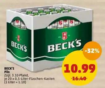 PENNY Beck’s pils Angebot