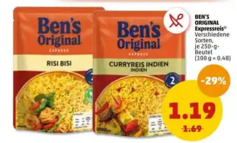 PENNY Ben’s original expressreis Angebot