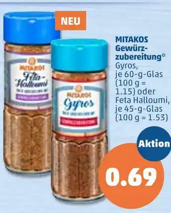 PENNY Mitakos gewürzzubereitung Angebot