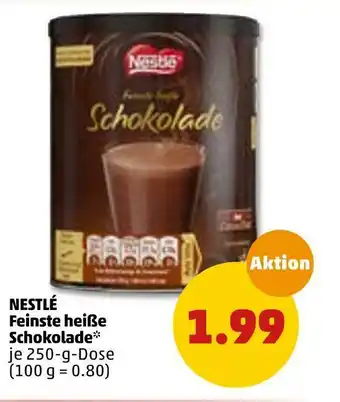 PENNY Nestlé feinste heiße schokolade Angebot