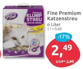 Budni Fine premium katzenstreu Angebot