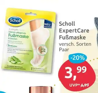 Budni Scholl expertcare fußmaske Angebot