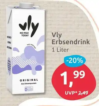 Budni Vly erbsendrink Angebot