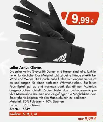 Sport Saller Saller Active Gloves Angebot