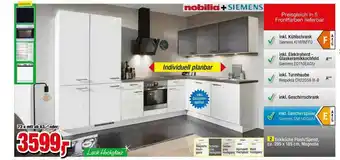 Möbelfundgrube Nobilia+siemens Eckküche Flash Speed Angebot