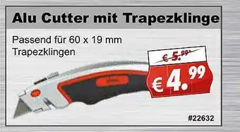 Stabilo Fachmarkt Alu Cutter Mit Trapezklinge Angebot