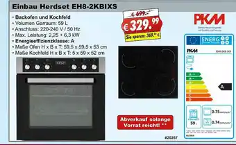 Stabilo Fachmarkt Einbau Herdset Eh8-2kbixs Pkm Angebot