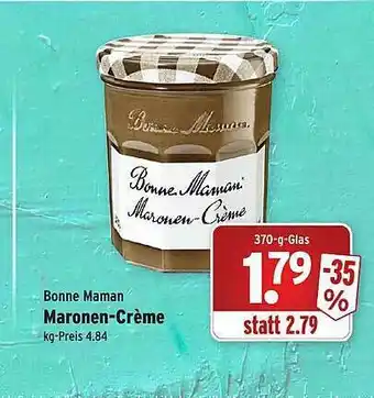 Wasgau Bonne Maman Maronen-creme Angebot