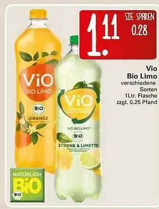 WEZ Vio Bio Limo Angebot