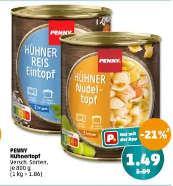 PENNY PENNY Hühnertopf 800 g Angebot