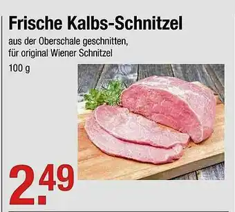 V Markt Frische Kalbs-schnitzel Angebot