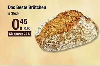 V Markt Das Beste Brötchen Angebot