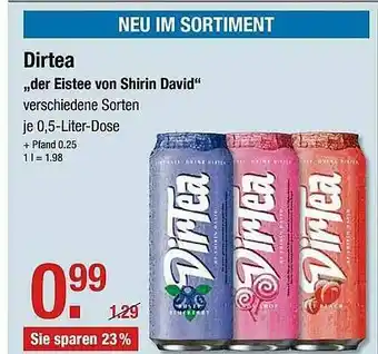 V Markt Dirtea „der Eistee Von Shirin David” Angebot