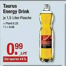 V Markt Taurus Energy Drink Angebot