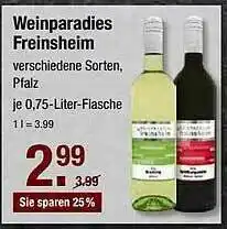 V Markt Weinparadies Freinsheim Angebot