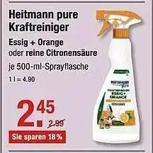 V Markt Heitmann Pure Kraftreiniger Angebot