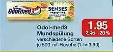 V Markt Odol-med3 Mundspulung Angebot