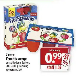 Wasgau Danone Fruchtzwerge Angebot