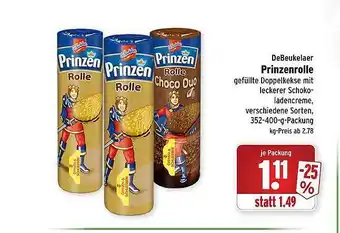 Wasgau Debeukelaer Prinzenrolle Angebot