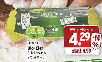 Wasgau Frische Bio-eier Angebot