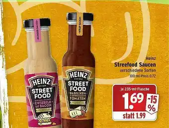 Wasgau Heinz Streefood Saucen Angebot