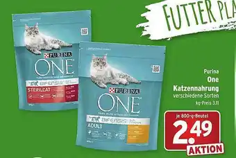 Wasgau Purina One Katzennahrung Angebot