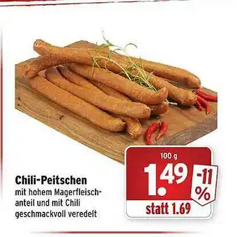 Wasgau Chili-peitschen Angebot