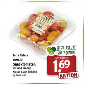 Wasgau Terra Natura Tomato Snacktomaten Rot Und Orange Angebot