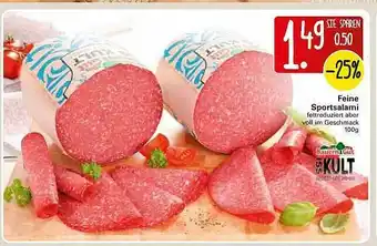 WEZ Feine Sportsalami Angebot