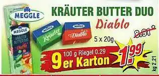 Wiglo Wunderland Kräuter Butter Duo Diablo Meggle Angebot