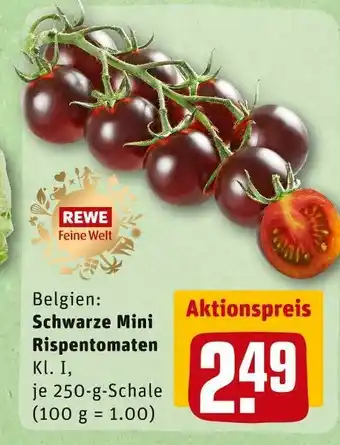 REWE Rewe feine welt schwarze mini rispentomaten Angebot