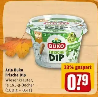 REWE Arla buko frische dip Angebot