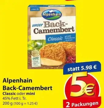 Famila Nord Ost Alpenhain back-camembert Angebot