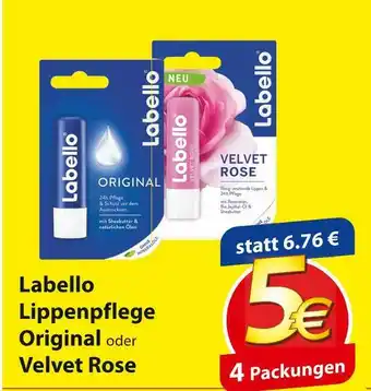 Famila Nord Ost Labello lippenpflege original oder velvet rose Angebot