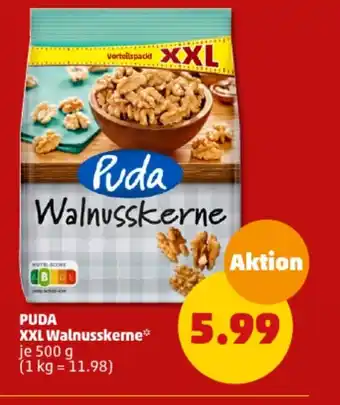 PENNY PUDA XXL Walnusskerne 500 g Angebot