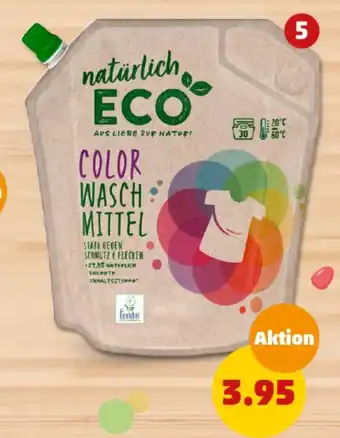 PENNY NATÜRLICH ECO Color Waschmittel 1,5 l Angebot