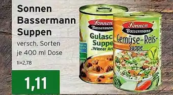 CAP Markt Sonnen Bassermann Suppen Angebot