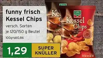 CAP Markt Funny Frisch Kessel Chips Angebot