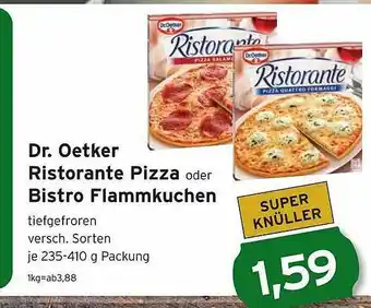 CAP Markt Dr Oetker Ristorante Pizza Oder Bistro Flammkuchen Angebot