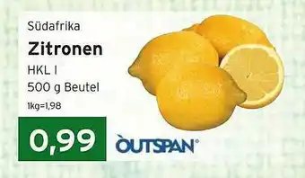 CAP Markt Zitronen òutspan Angebot